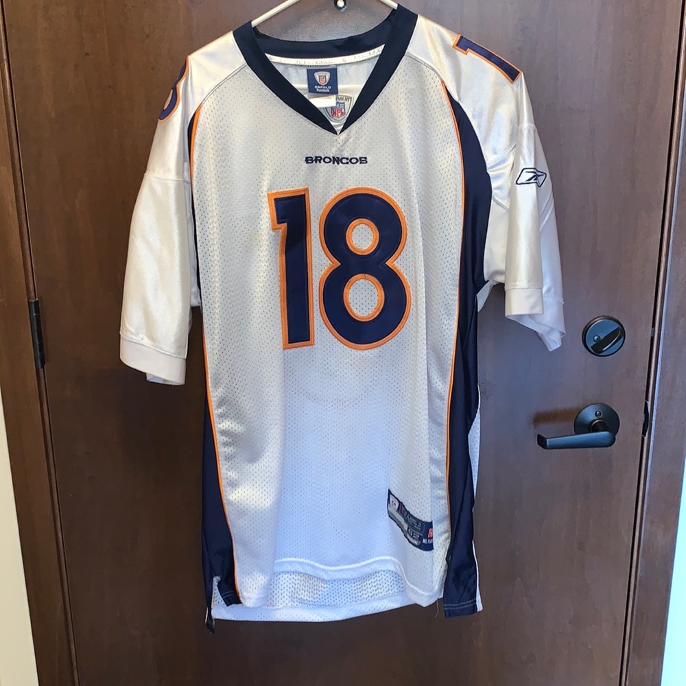 Denver Broncos Reebok On Field Peyton Manning Jersey - Size 52